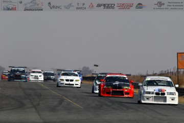 Julian Fameliaris has really come to grips with the new turbo charged power of his car