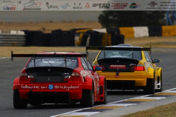 Giannoccaro Junior charged through the field in the second race