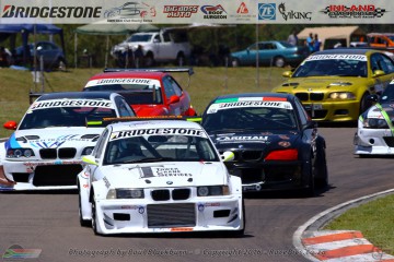 Julian Fameliaris announced his intentions early on in the first race