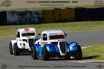 Myburgh had to work hard to claim the final victory of the day