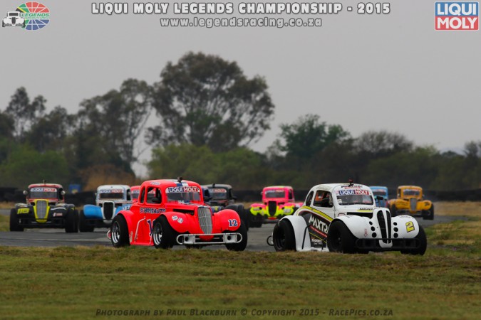 The close quarter racing that Legends Racing SA has become so well known for