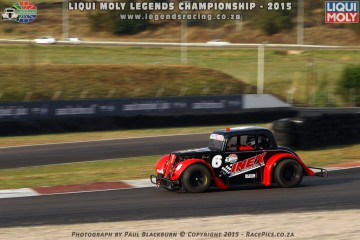 Jason Wessels in his first outing for the year as guest driver