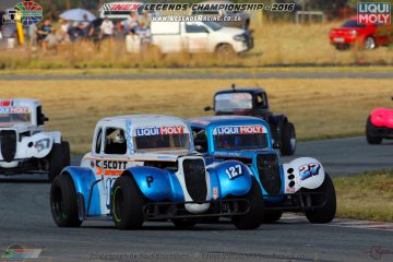 Divan Myburgh (Pro) has built up a decent lead at the top of the points table