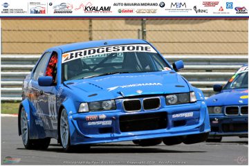 Lorenzo Gualtieri scythed his way from ninth to take the class C lead on lap 2